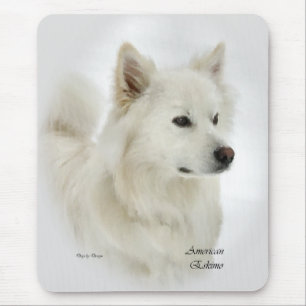 American Eskimo Dog Gifts Mouse Mat