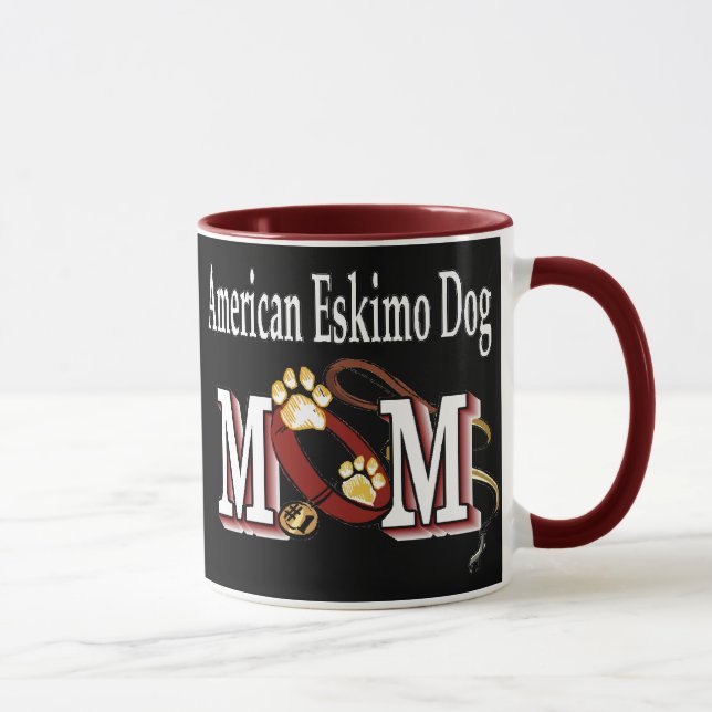 American Eskimo Dog MOM Mug (Right)