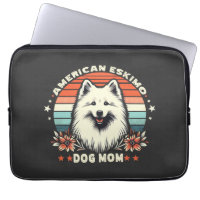 American Eskimo Dog Mum in Vintage Serenity