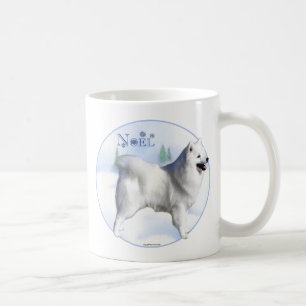 American Eskimo Dog Noel Coffee Mug