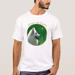 American Eskimo Dog Peace T-Shirt