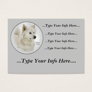 American Eskimo Dog Profile Cards