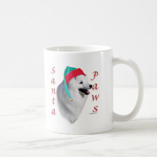 American Eskimo Dog Santa Paws Coffee Mug