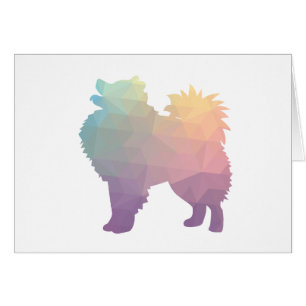 American Eskimo Dog Silhouette Designs