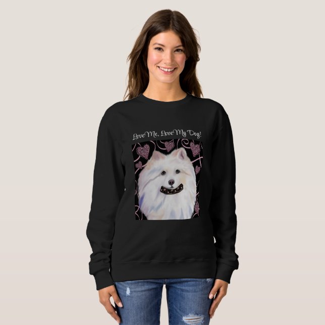 American Eskimo Dog  Sweatshirt (Front Full)