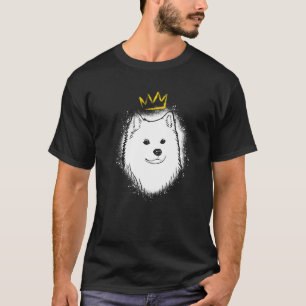 American Eskimo Dog with Crown T-Shirt