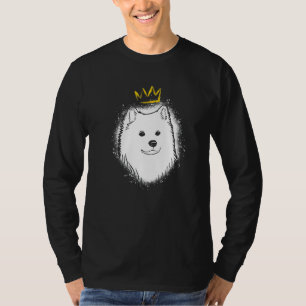 American Eskimo Dog with Crown T-Shirt
