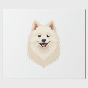 American Eskimo Dog Wrapping Paper