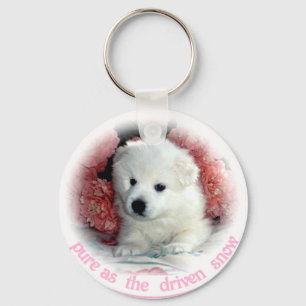 American Eskimo Key Ring