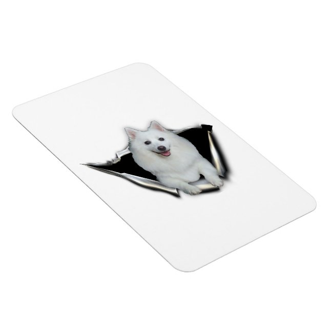 American Eskimo Lovers Magnet (Right Side)