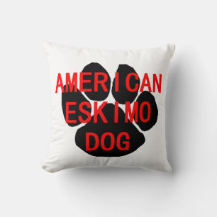 american eskimo name paw cushion