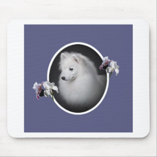 American Eskimo Pretty Face Mouse Mat