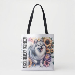 American Eskimo Tote Bag