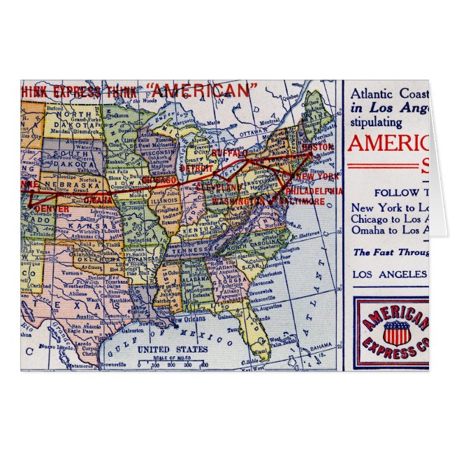 AMERICAN EXPRESS SHIPPING (Front Horizontal)