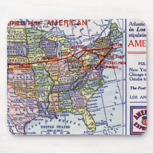 AMERICAN EXPRESS SHIPPING MOUSE MAT