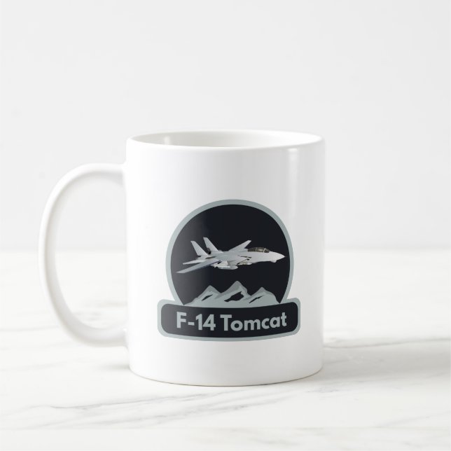 American F-14 Jet Fighter Coffee Mug (Left)
