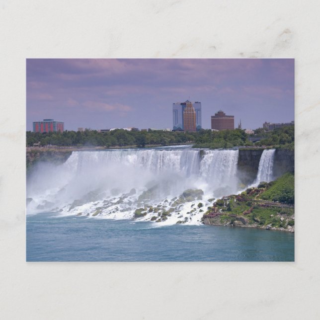 American Falls and Beyond at Niagara Postcard (Front)