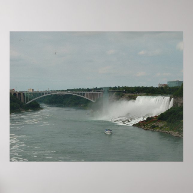 American Falls at Niagara Falls Poster (Front)
