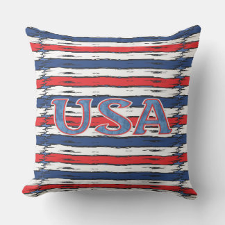 American Family Patriotic Summer Holidays Cushion