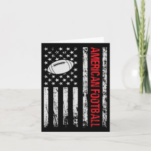 American Fantasy Football Player & Coach Usa F Card