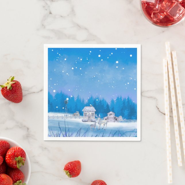 American Farm Signature Paper Napkin (Insitu)