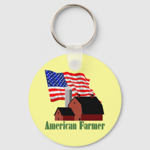 American Farmer Key Ring