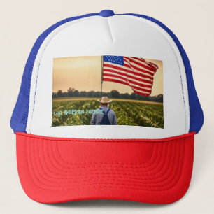 American farmer, love farmer, farmer trucker hat