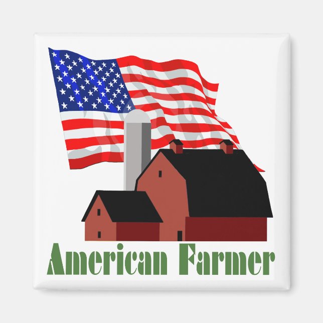 American Farmer Magnet (Front)