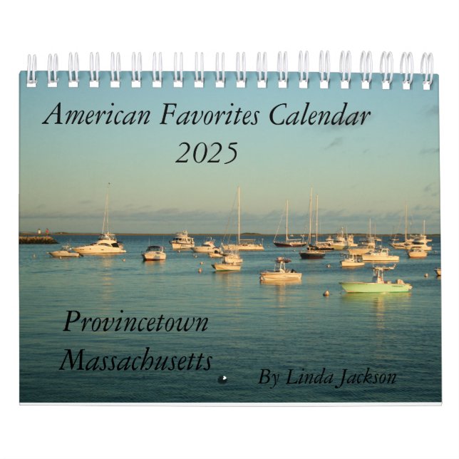 American Favourites 2025 Calendar (Cover)