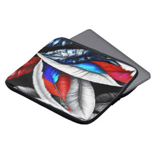American Feathers Laptop Sleeve