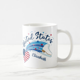 American Figure Skating Coffee Mug