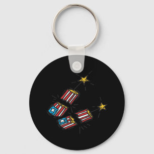 American Firecracker Key Ring