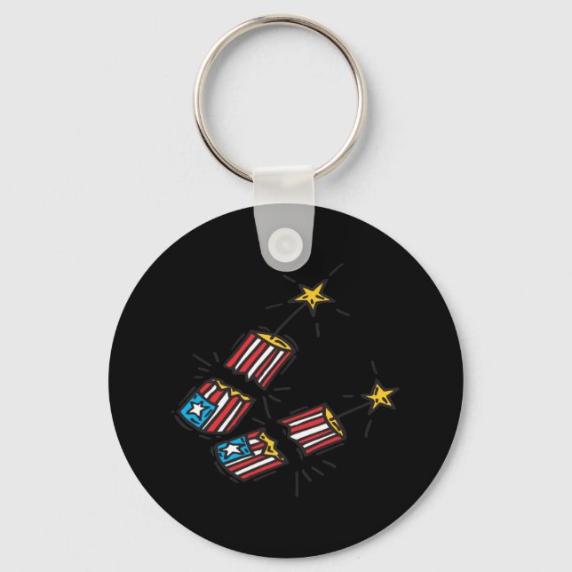 American Firecracker Key Ring (Front)
