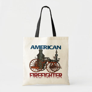 American Firefighter Tote Bag