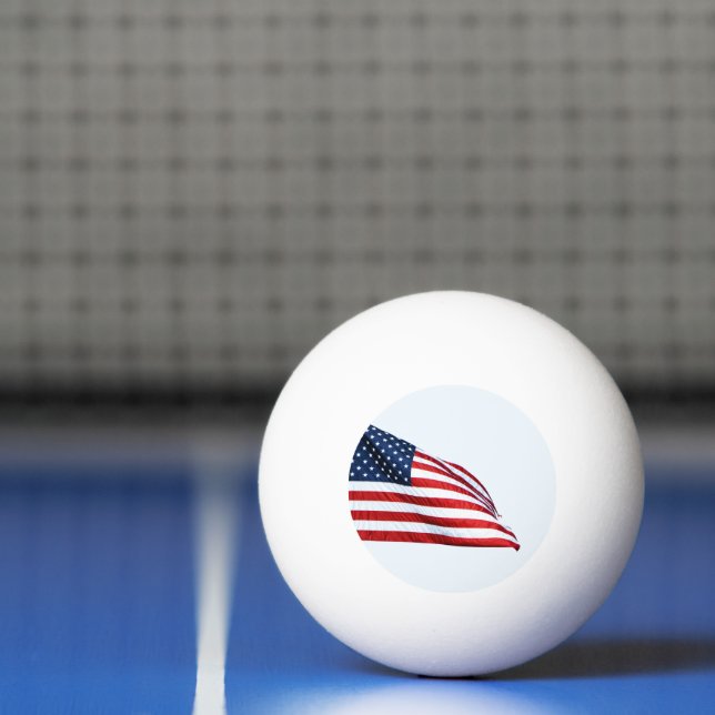 American Flag 2412 Ping Pong Ball (Net)