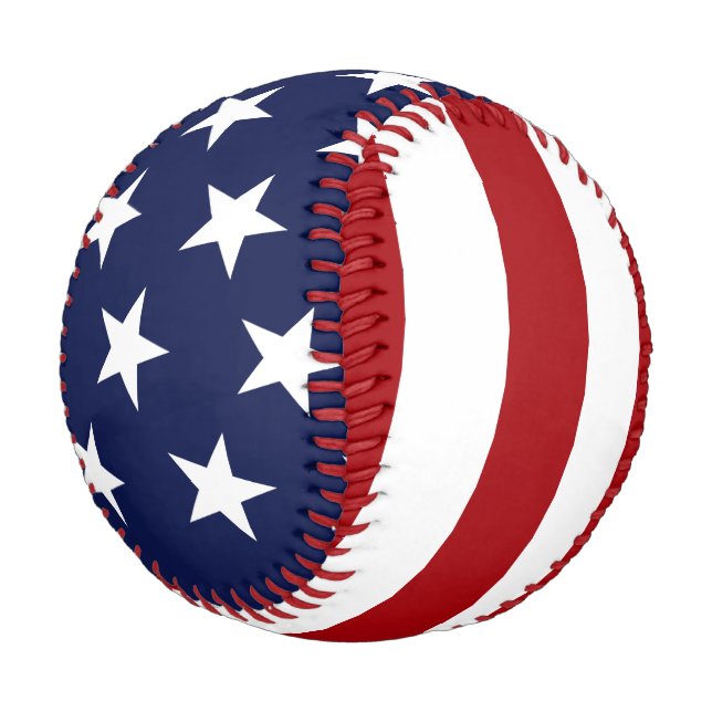 American Flag 2 Baseball (Angled)