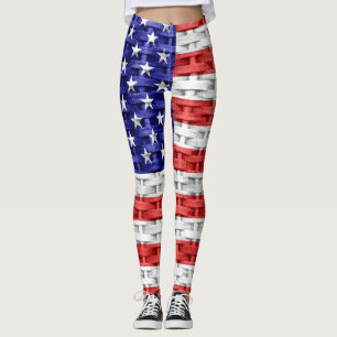 American Flag #2 Leggings