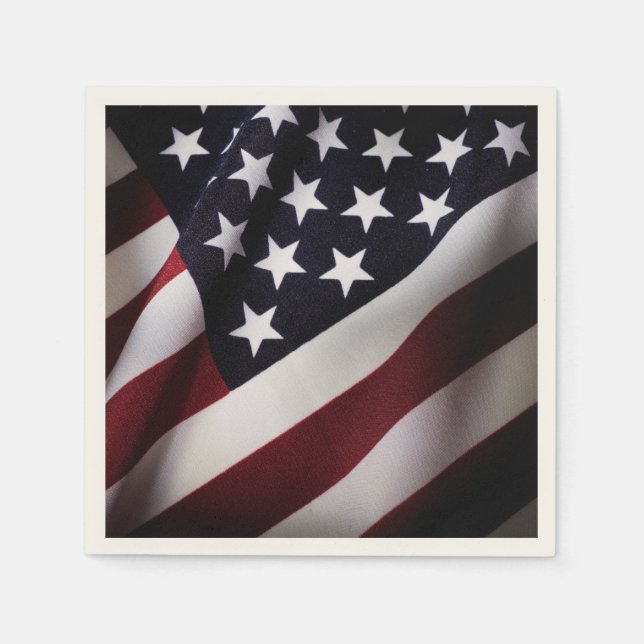 American Flag 2 Napkin (Front)