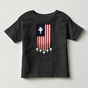 American Flag 4th of July-65079 Toddler T-Shirt