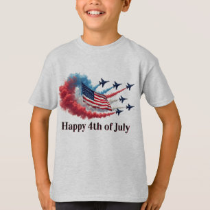 American Flag, 4th of July T-Shirt