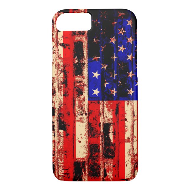 American Flag #9 Case-Mate iPhone Case (Back)