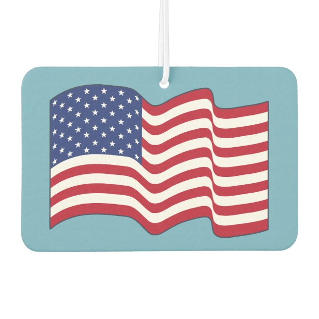 American Flag Air Freshener (Front)