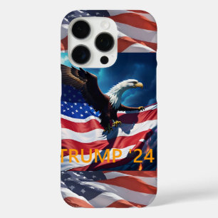 American Flag American Eagle TRUMP 2024 iPhone 16 Pro Case