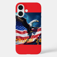American Flag American Eagle TRUMP 2024