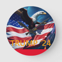 American Flag American Eagle TRUMP 2024