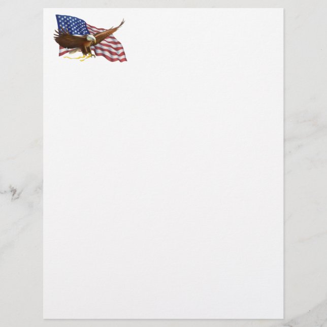 American Flag and Eagle (Front)