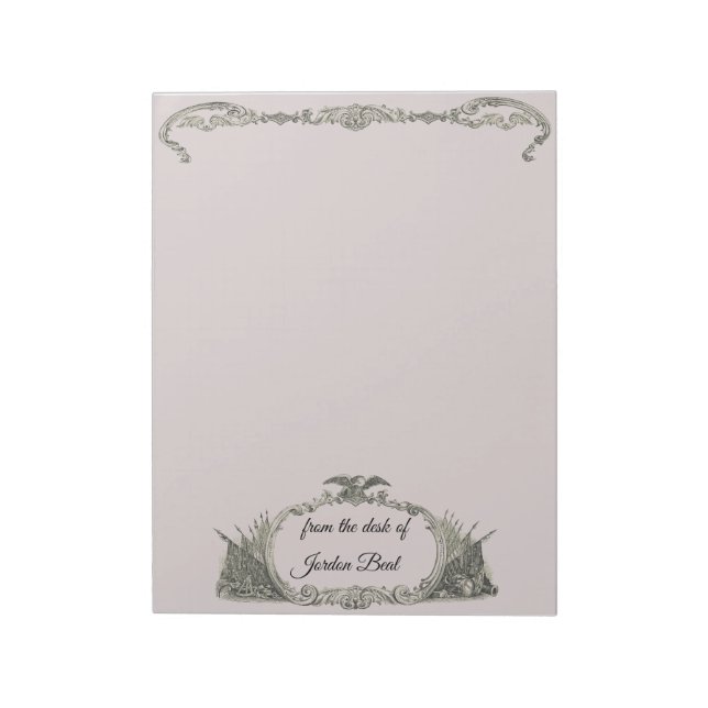 American flag and Eagle notepad (Rotated)