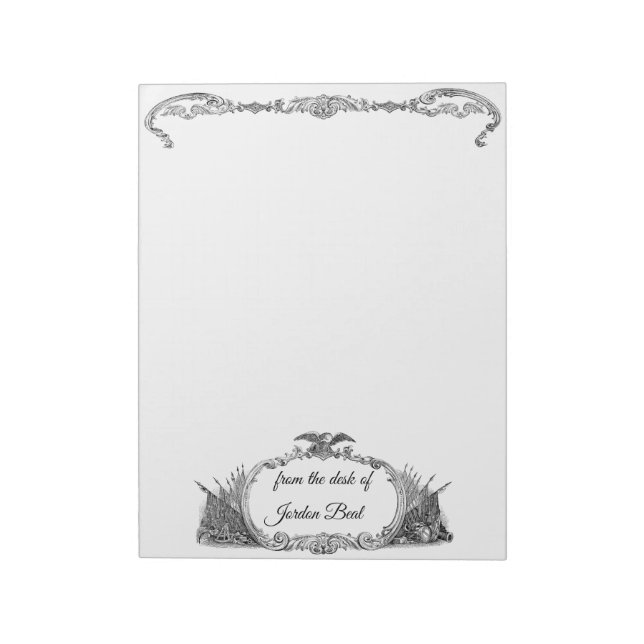 American flag and Eagle notepad (Rotated)