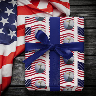 American Flag and Eagle Tissue Paper