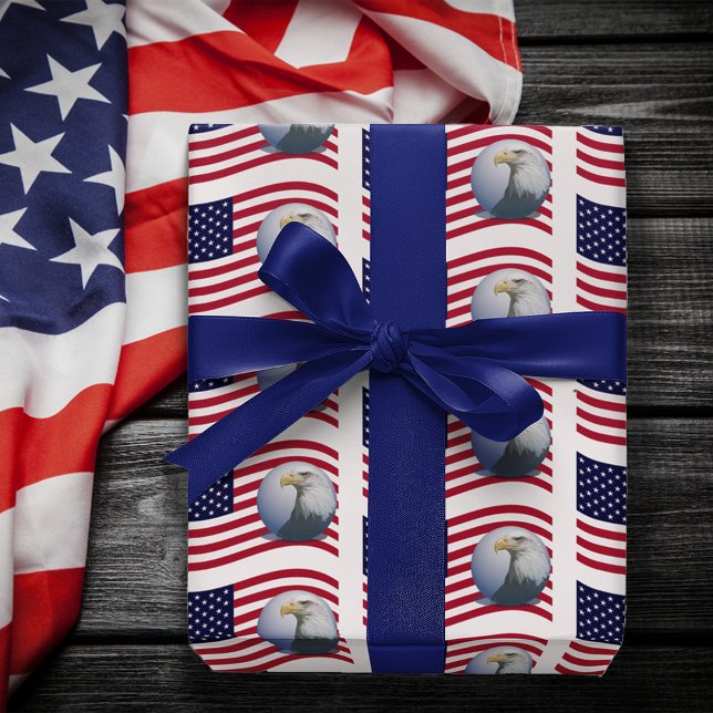 American Flag and Eagle Tissue Paper (Creator Uploaded)